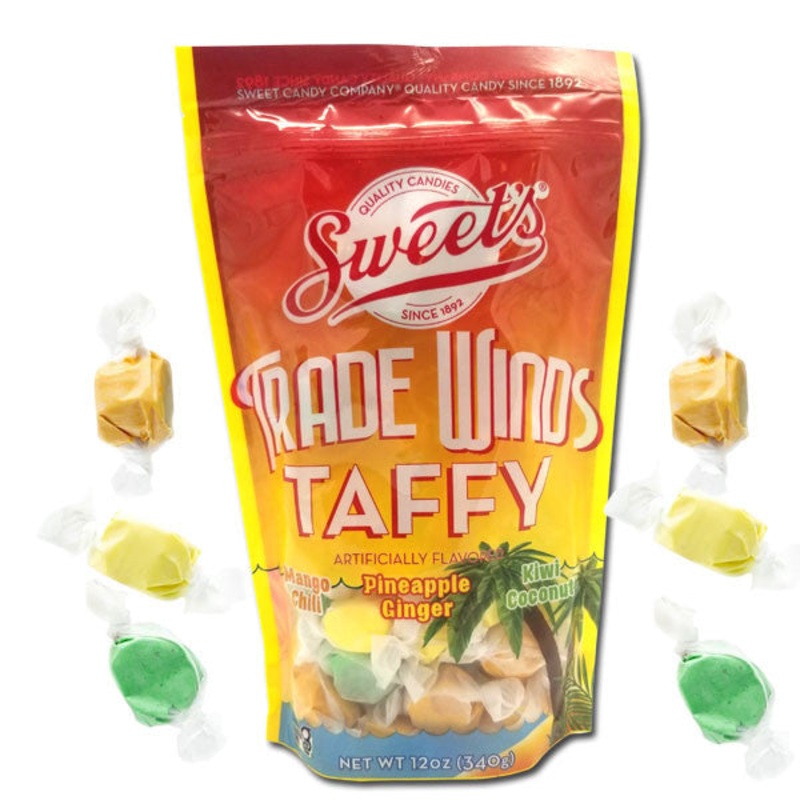 Sweet’s Trade Winds Flavor Taffy 12oz Bag