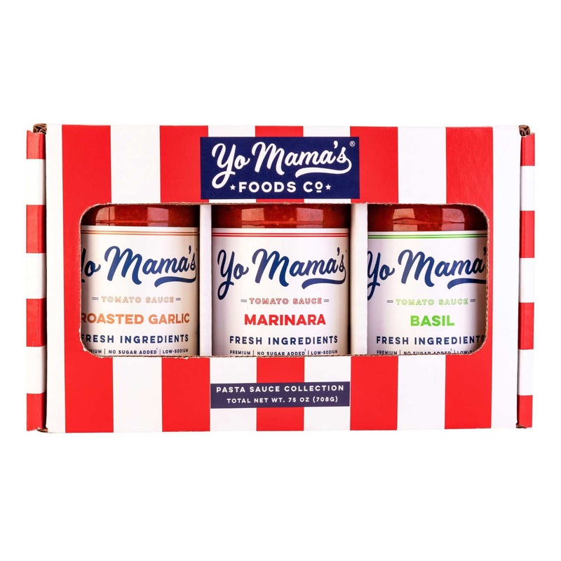 Yo Mama’s Foods Low-Carb Italian Pasta Sauce Gift Box, 25 oz., 3 pk.