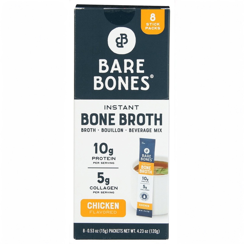 Bare Bones Instant Chicken Bone Broth Sticks, 4.23 oz., 8 ct.