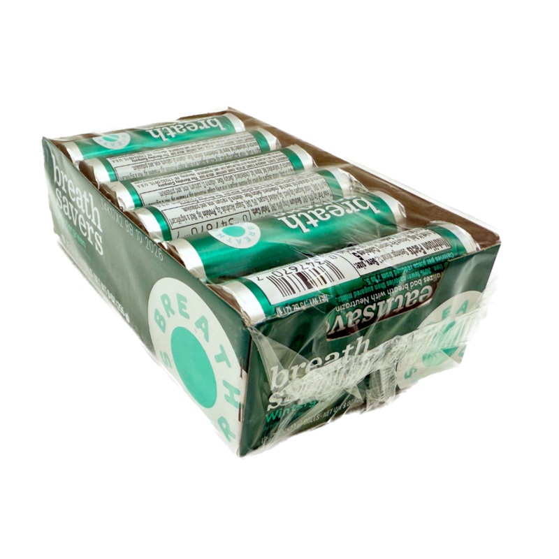Breath Savers Wintergreen Sugar Free Mints – 0.75oz / 12ct