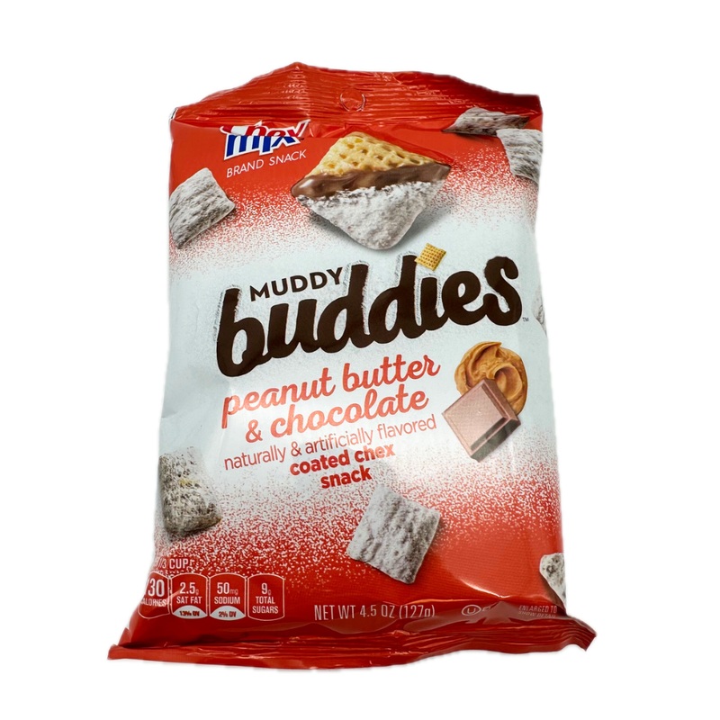 Chex Mix Muddy Buddies Peanut Butter Choc 4.5oz
