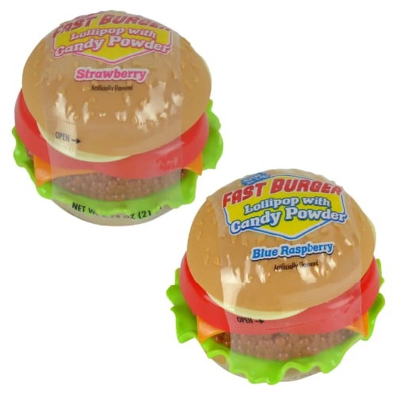 Fast Burger Dip-n-Lick Lollipop