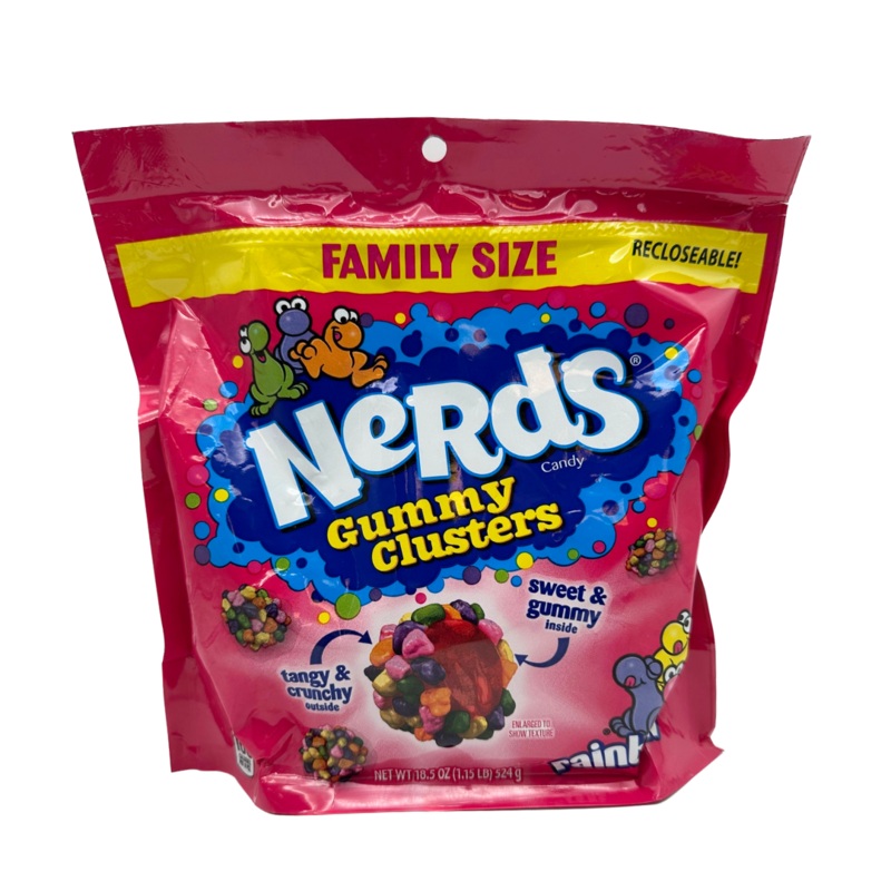 Nerds Rainbow Gummy Clusters – 18.5oz