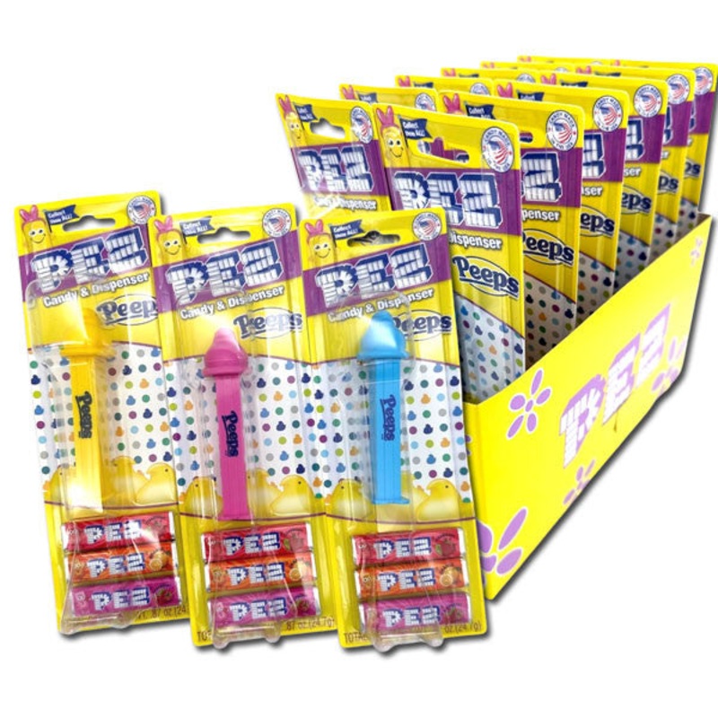PEZ Peeps Blister Pack – 12 count