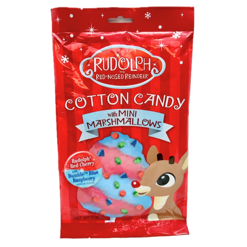 Rudolph the Red-Nosed Reindeer Cotton Candy – 3oz