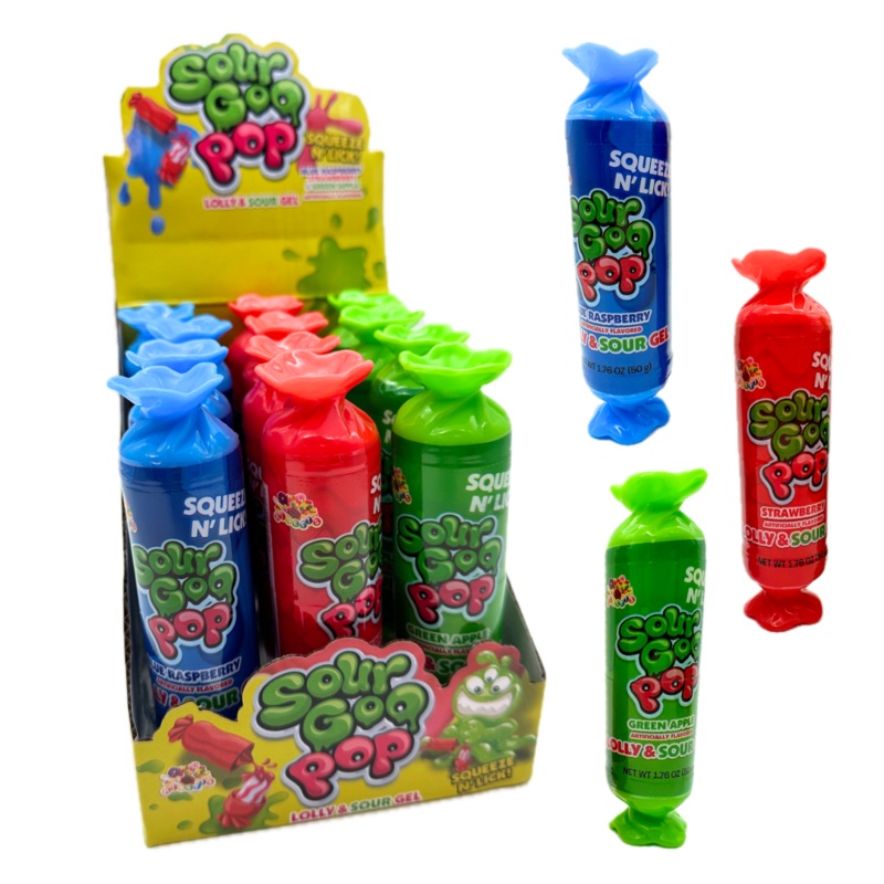Sour Goo Pops – 1.76oz / 12ct