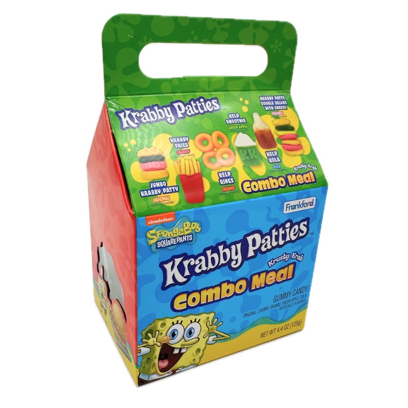 SpongeBob SquarePants Krabby Patties Combo Meal – 4.4oz