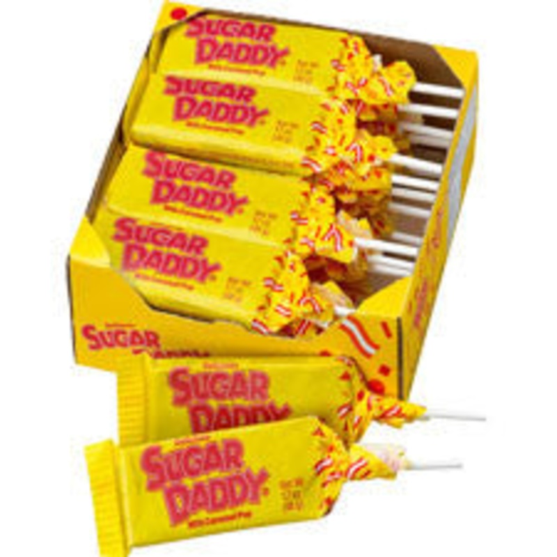 Sugar Daddy Lollipop 24ct Nostalgic Candy