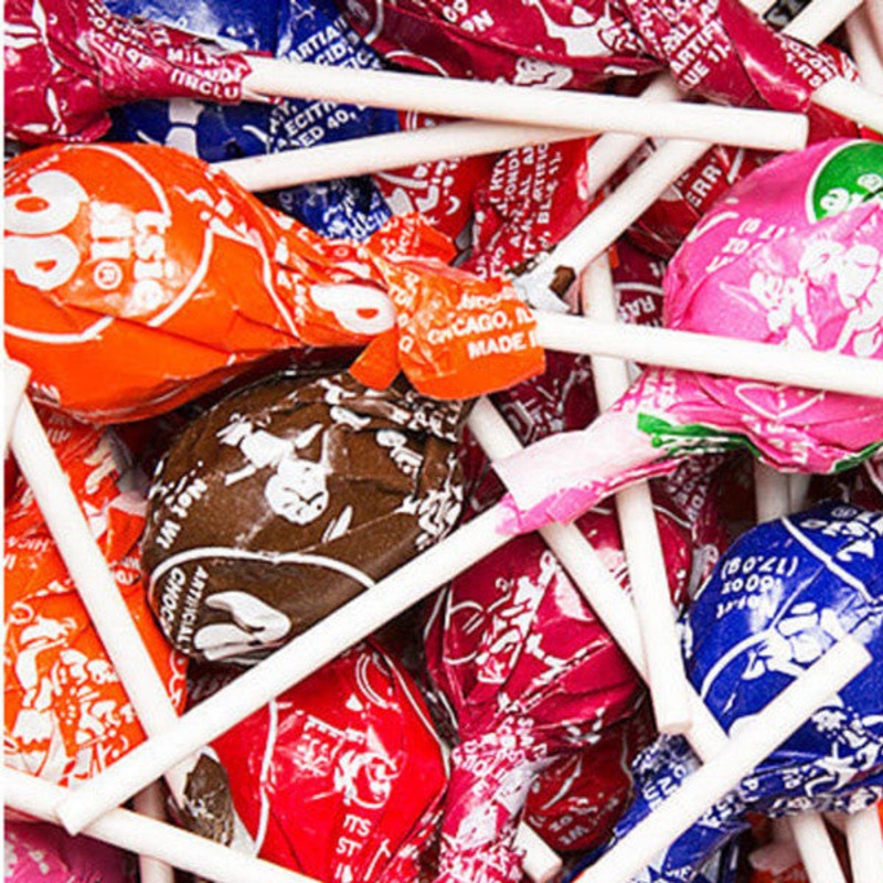 Tootsie Pops Assorted – 39lb / 980ct