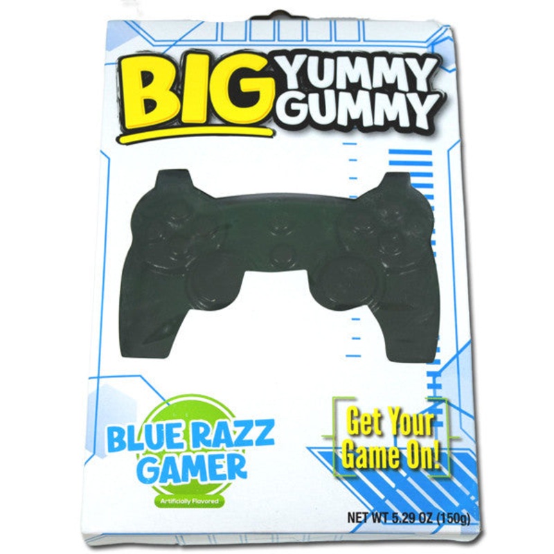 Big Yummy Gummy Blue Gamer Controller 5.29oz