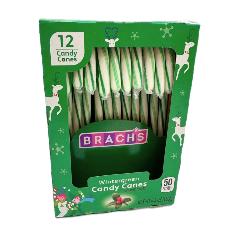 Brach’s Wintergreen Candy Canes – 12ct
