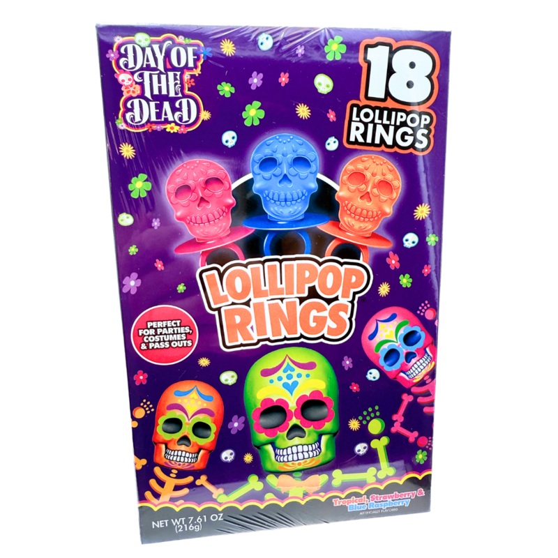 Day of the Dead Lollipop Rings – 18ct