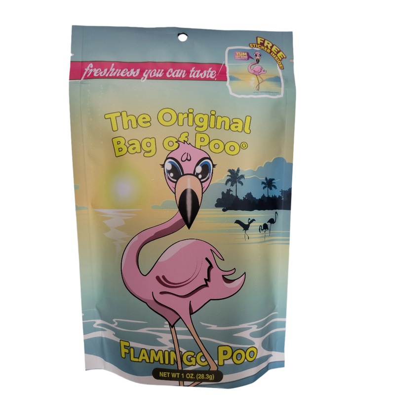 Flamingo Poo Strawberry Cotton Candy