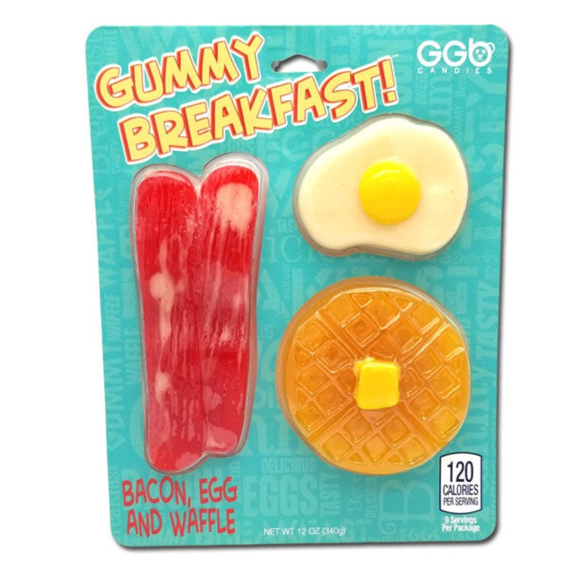 Gummy Breakfast  Bacon, Egg, Waffle Group