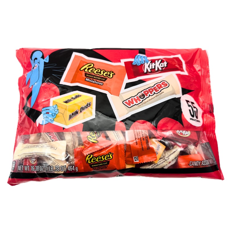 HERSHEY’S 55 Piece Halloween Miniatures Assortment – 16.38oz