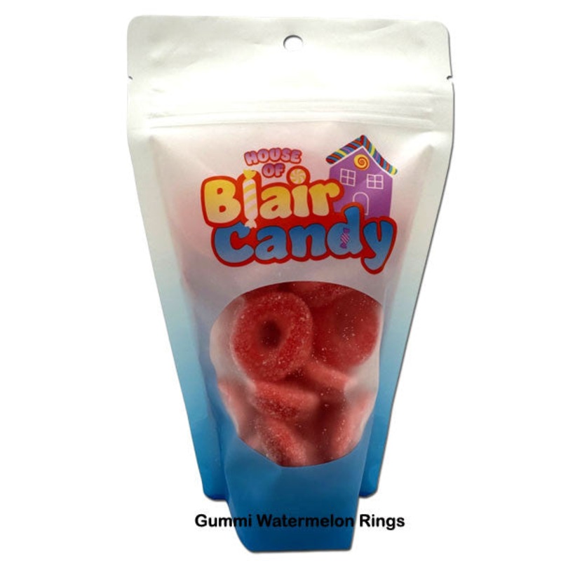 House of Blair Candy Gummi Watermelon Rings – 10.4oz