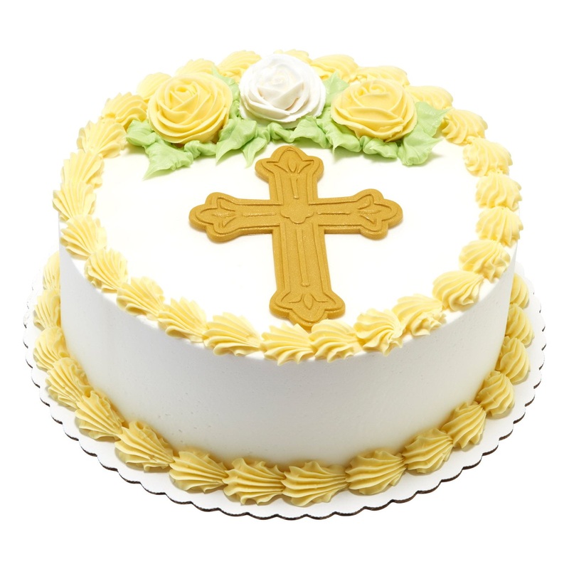 Inspiration 10″ Double Layer Cake, Gold