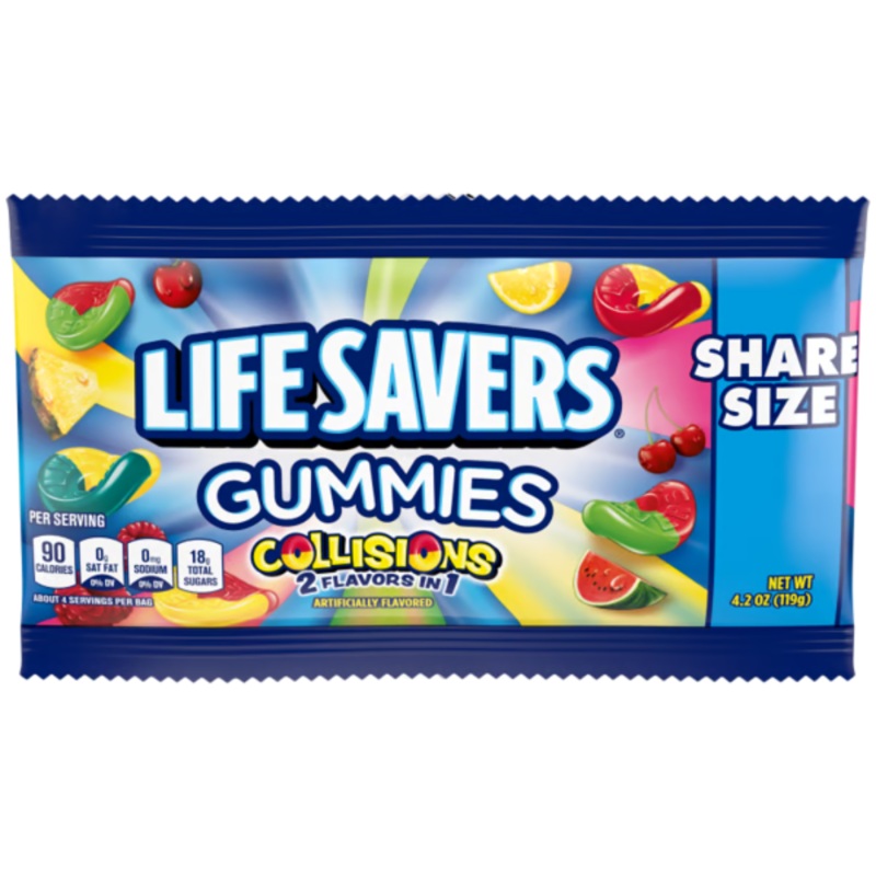 Life Savers Collisions Gummies Share Size – 4.2oz / 15ct