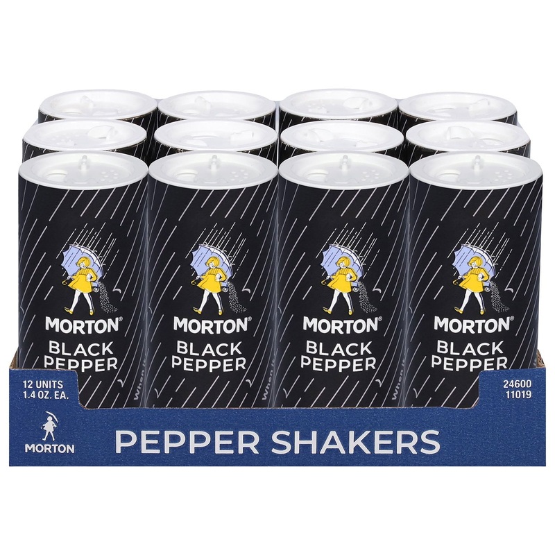 Morton Pepper Shakers 1.4 oz., 12 pk.