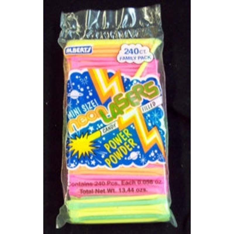 Neon Laser Straws – 240ct