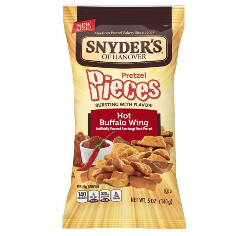 Snyder’s Pretzel Pieces Buffalo Wing 5oz bag