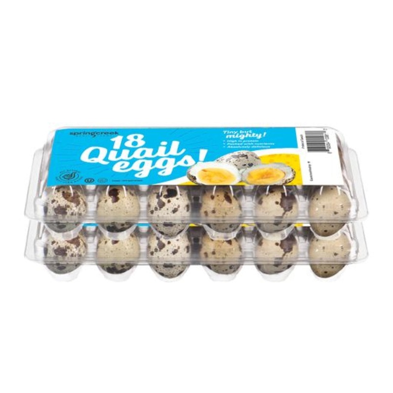 Spring Creek Quail Eggs, 1.5 dozen each, 2 ct.