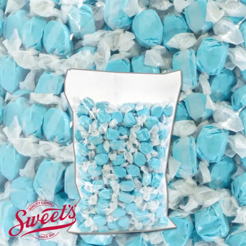 Sweet’s Salt Water Taffy Blue Raspberry 3lb Bag