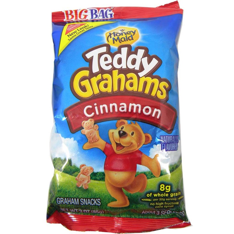 Teddy Grahams Cinnamon 3oz Bag