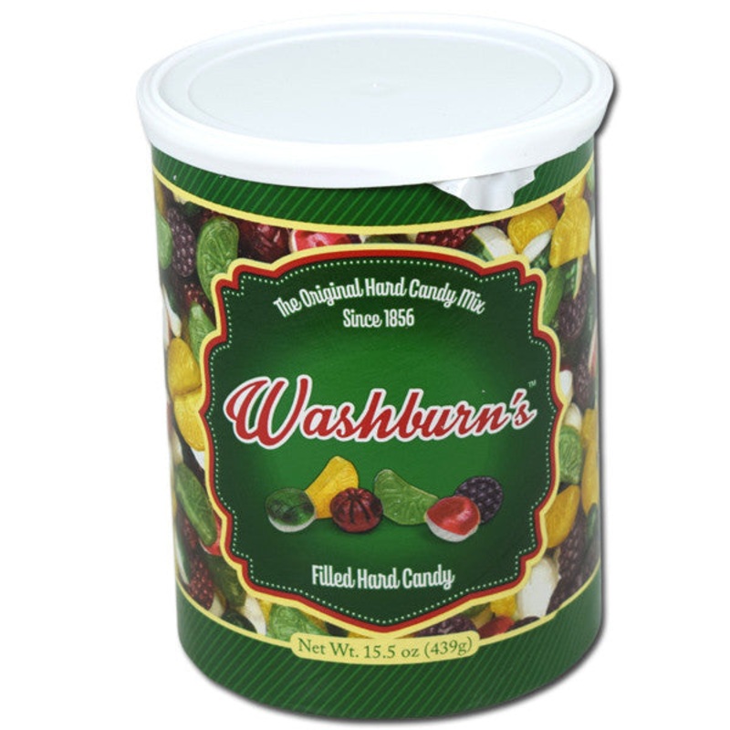 Washburn Filled Candy Gift Can – 15.5oz