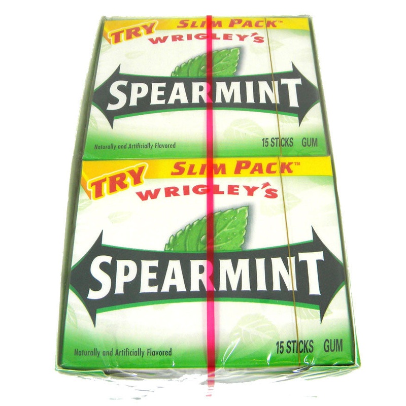 Wrigley’s Spearmint Chewing Gum – 15pc / 10ct