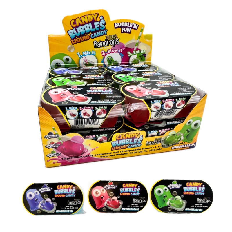 Candy Bubbles Liquid Candy – 1.17oz / 12ct