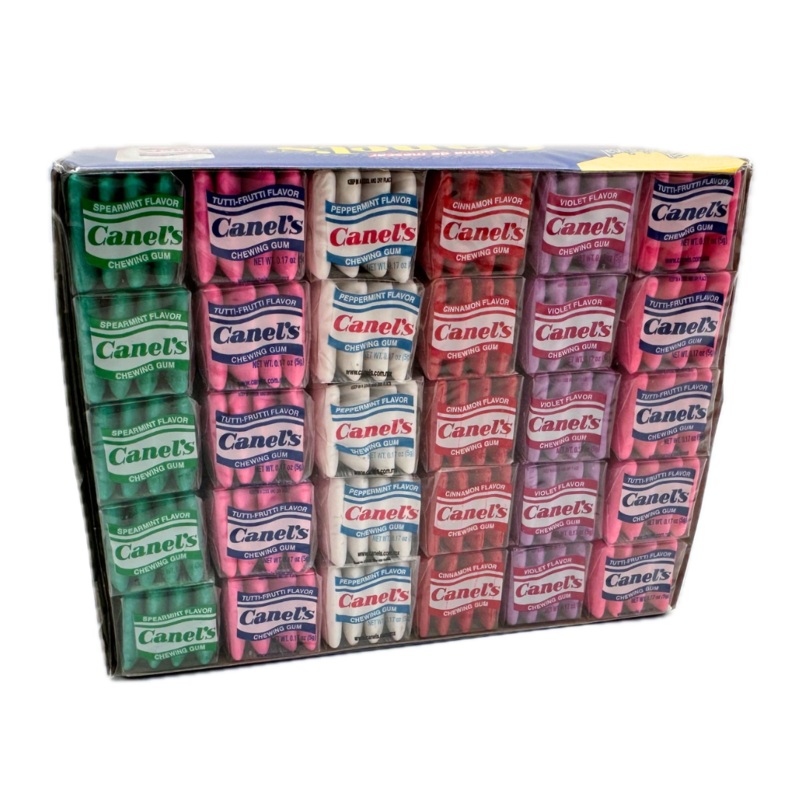 Canel’s Assorted Gum – 4pc / 60ct