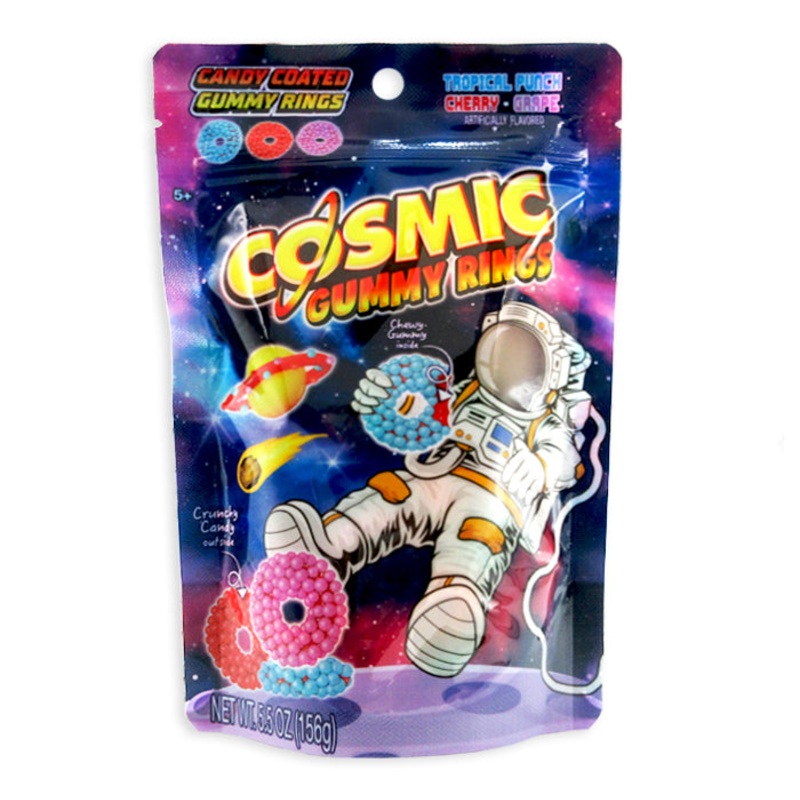 Cosmic Gummy Rings Peg Bag