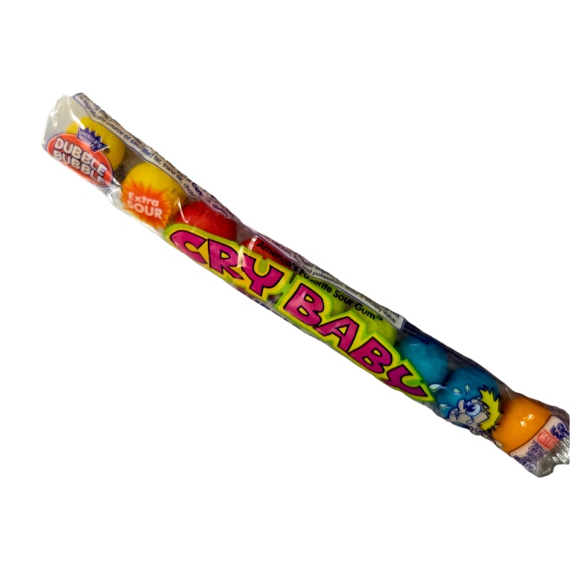 Cry Baby Sour Bubble-9 pc Tube