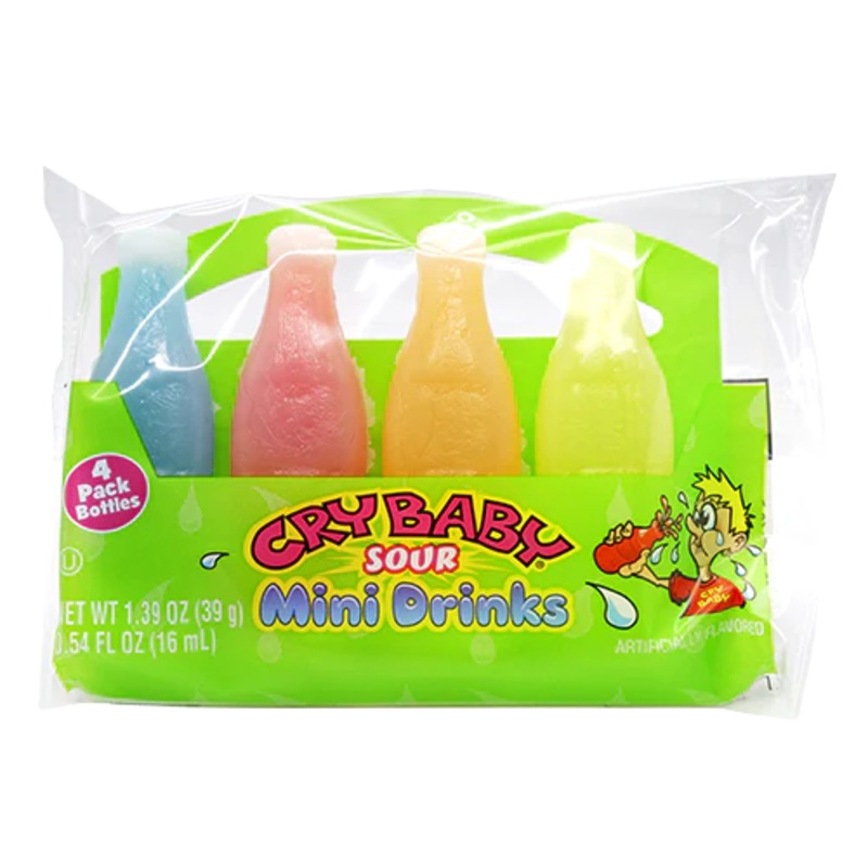 Cry Baby Sour Mini Drink 4-Pack 1.39 oz.
