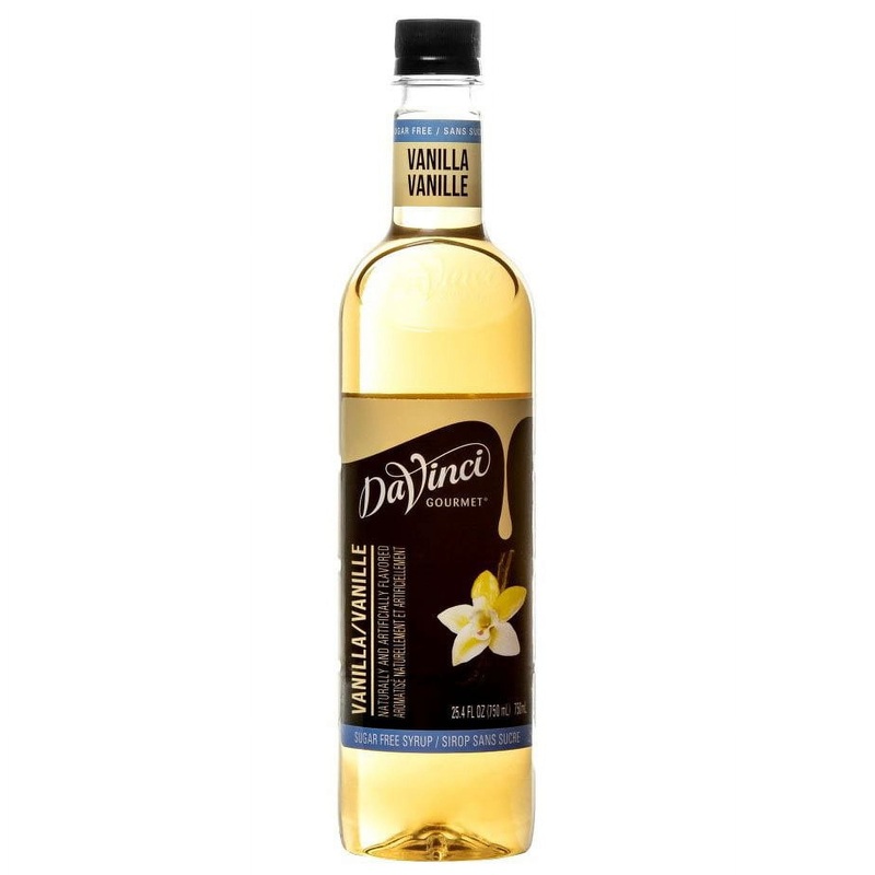 DaVinci Gourmet Sugar-Free Syrup, Vanilla, 25.4 fl. oz.