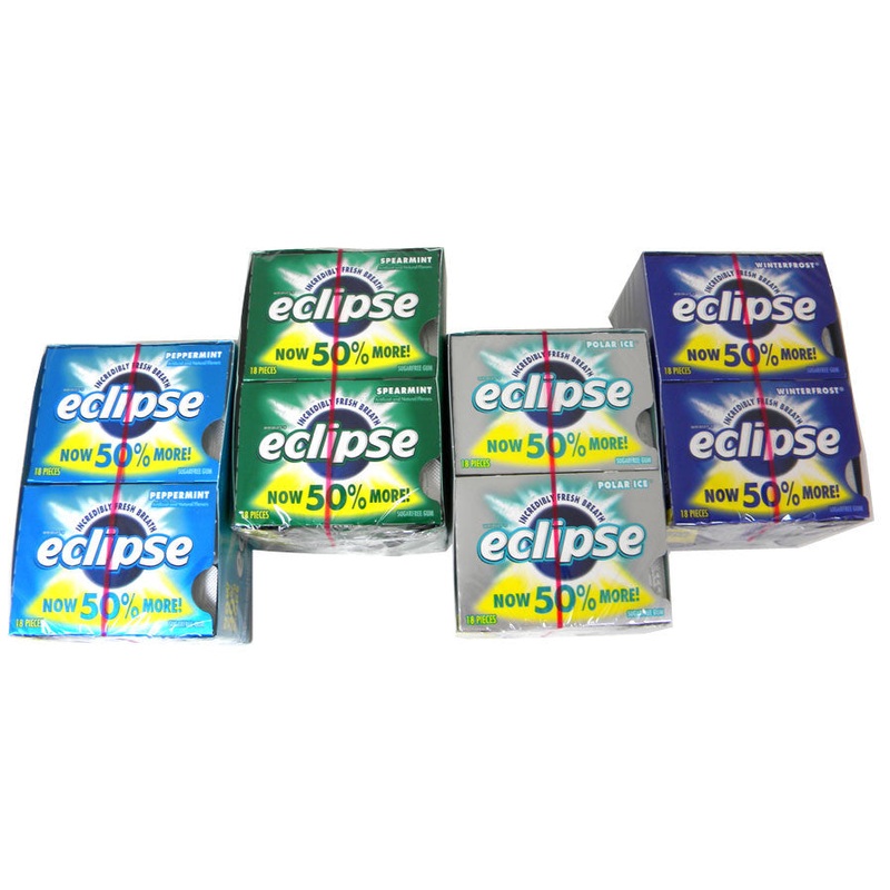 Eclipse Sugarless Gum 8ct  – Choose Flavor