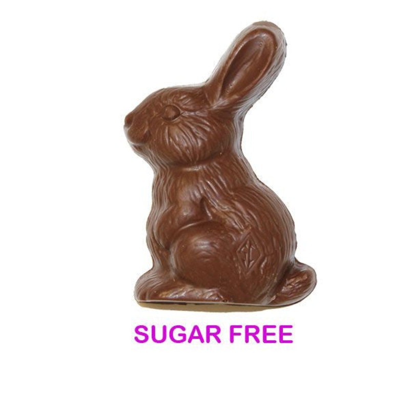 Gardners Sugar Free Solid Chocolate Bunny – 3oz