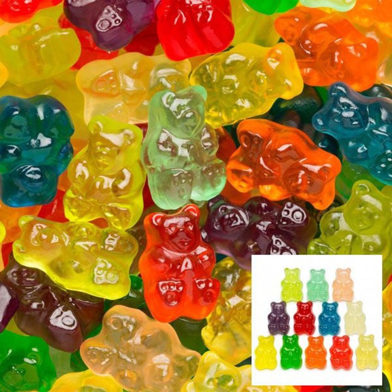 Gummi Bears 5lb Fruit  Albanese (12 Flavors)