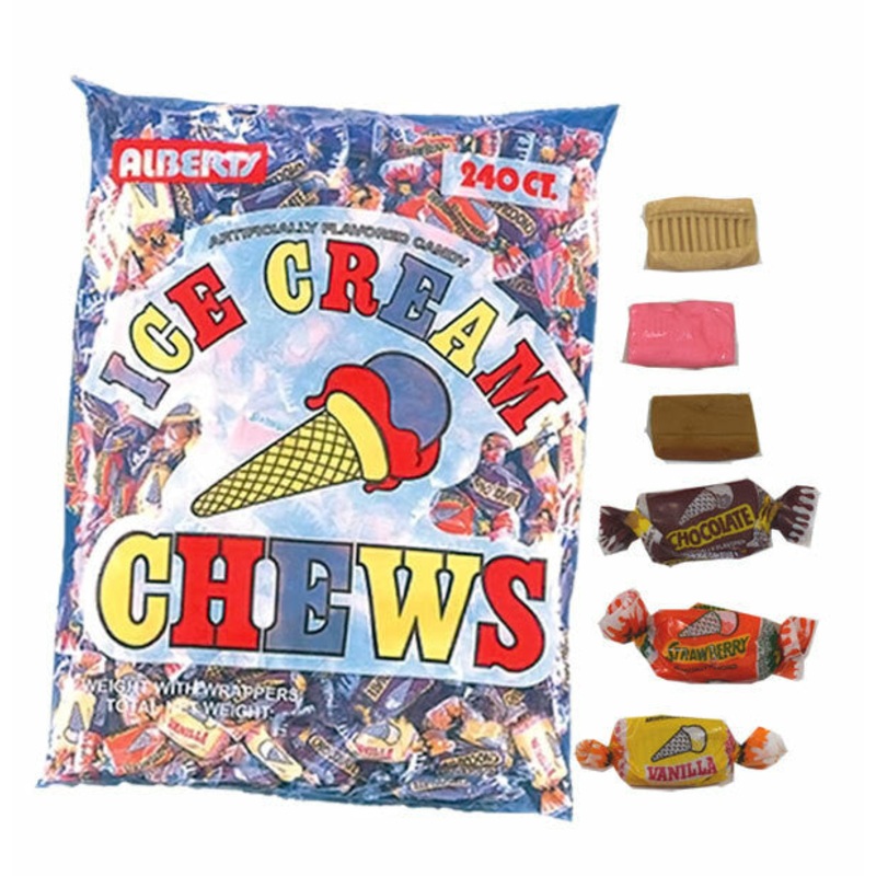 Ice Cream Candy Chews 240 Count