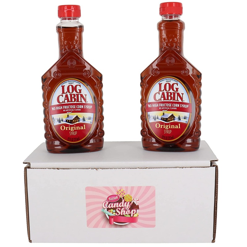 Log Cabin Original Syrup for Pancakes and Waffles, 12 oz. (Pack of 2)