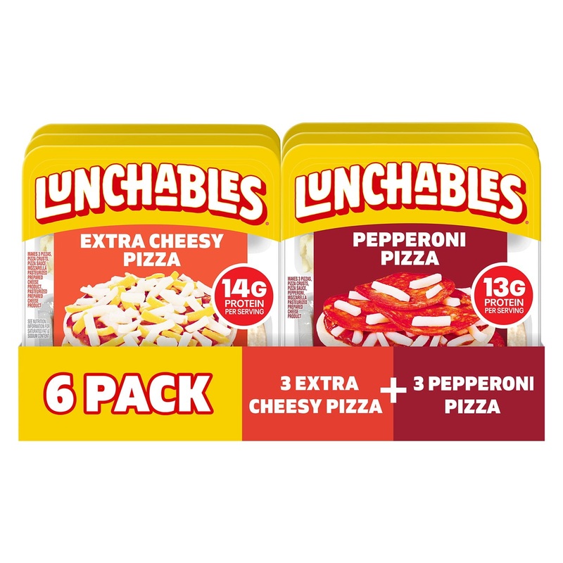 Lunchables Pizza Kits Variety Pack 6 pk.