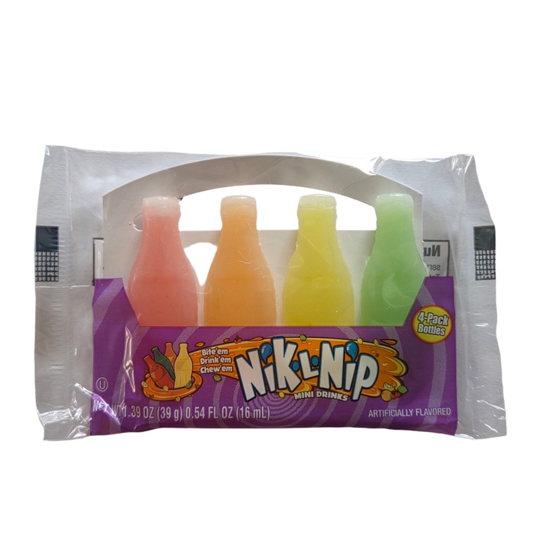 Nik L Nip 4 Piece Wax Bottles