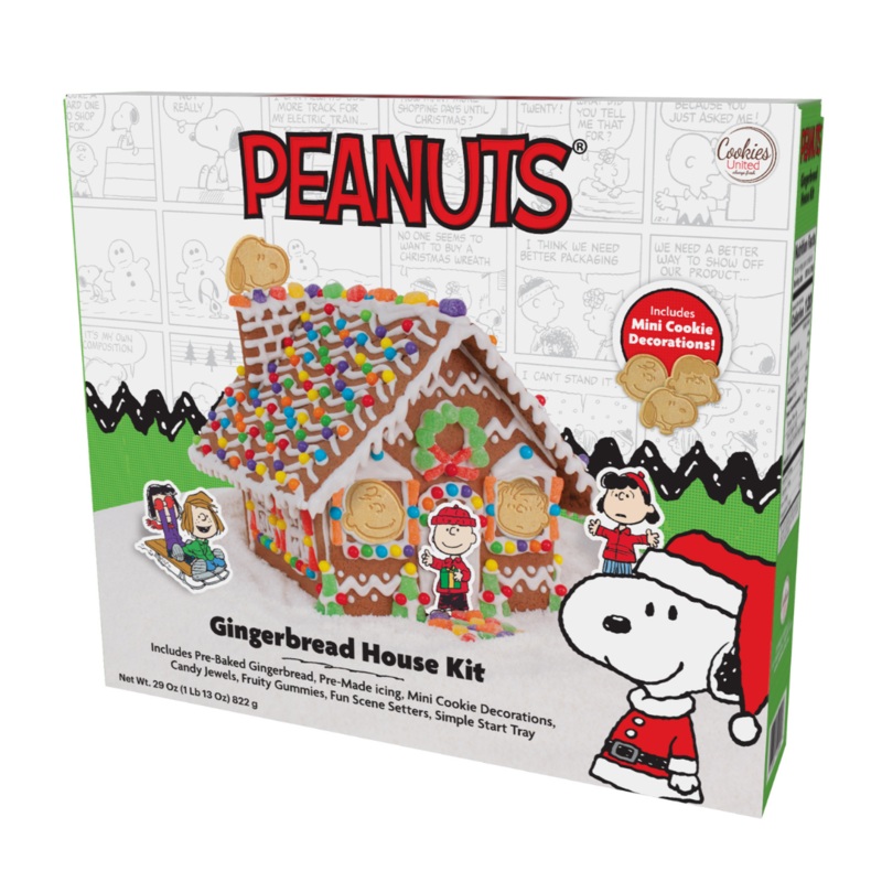 Peanuts Gingerbread House Kit – 29oz