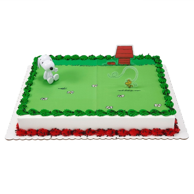 Peanuts Half Sheet Cake