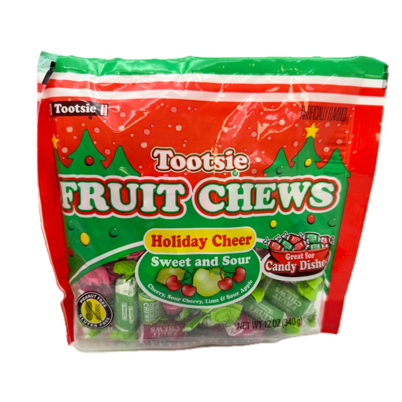 Tootsie Holiday Cheer Fruit Chews – 12oz