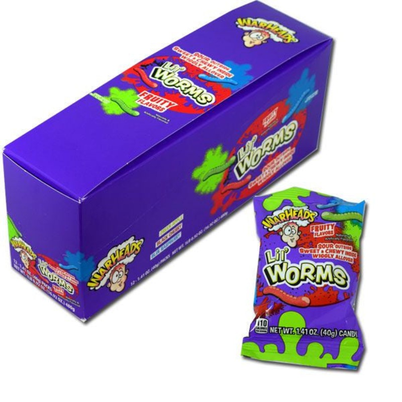 WarHeads Lil Worms 12 Count