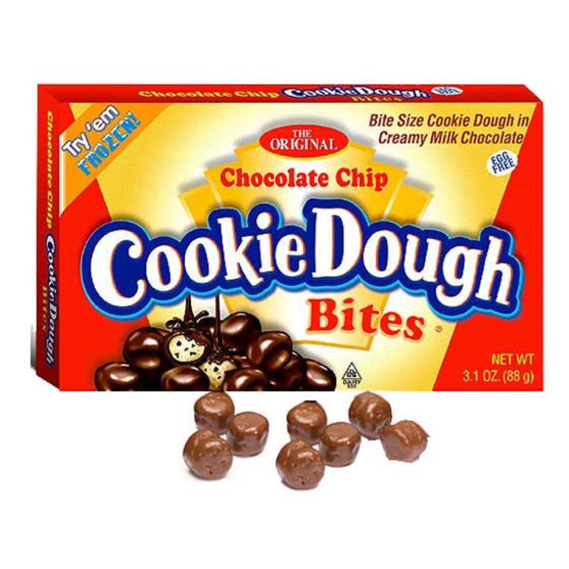 Chocolate Chip Cookie Dough Bites Theater Size