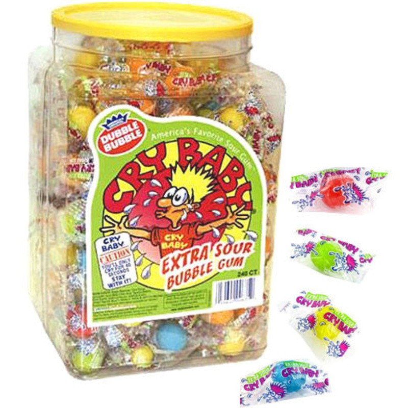 Cry Baby Sour Gum 240ct
