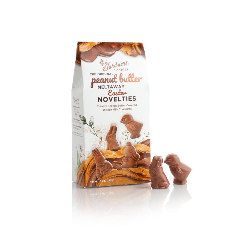 Gardners Peanut Butter Meltaway Easter Shapes – 5oz